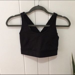 Lululemon black bra